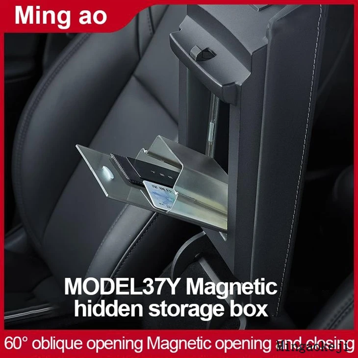 Tesla Armrest Box Hidden Box